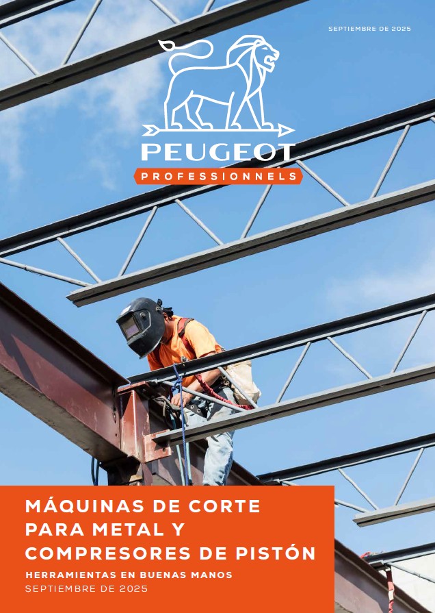 [ES] Catálogo Máquinas Metálicas Y Compresores Peugeot Outils Professionnels  11.25